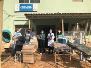 Doação de instrumentos para as Unidades Básicas de Saúde de Ouro Preto (MG)